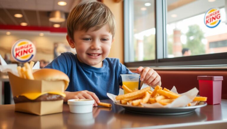 Burger King Kids Menu