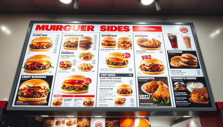 Burger King Menu