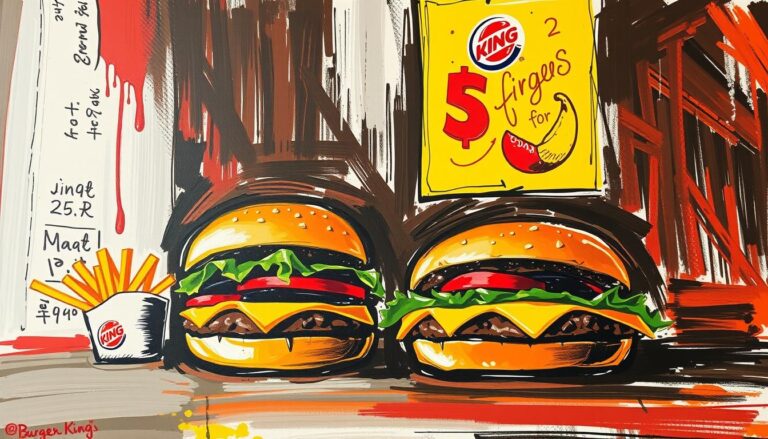 Burger King Menu Prices 2 For $5