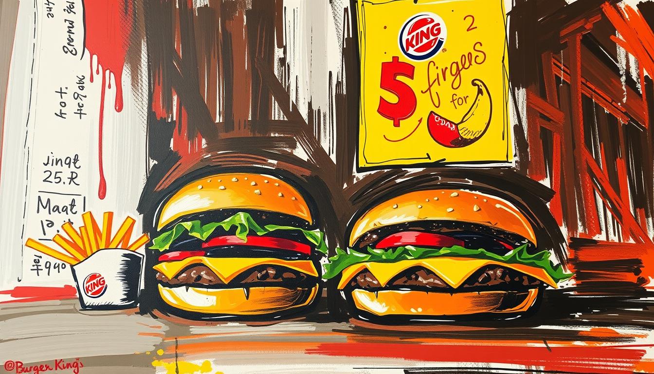 Burger King Menu Prices 2 For $5