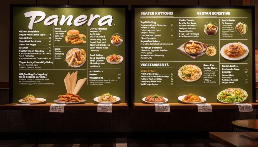 Panera Bread drinks and sides