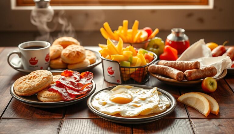 hardees breakfast menu