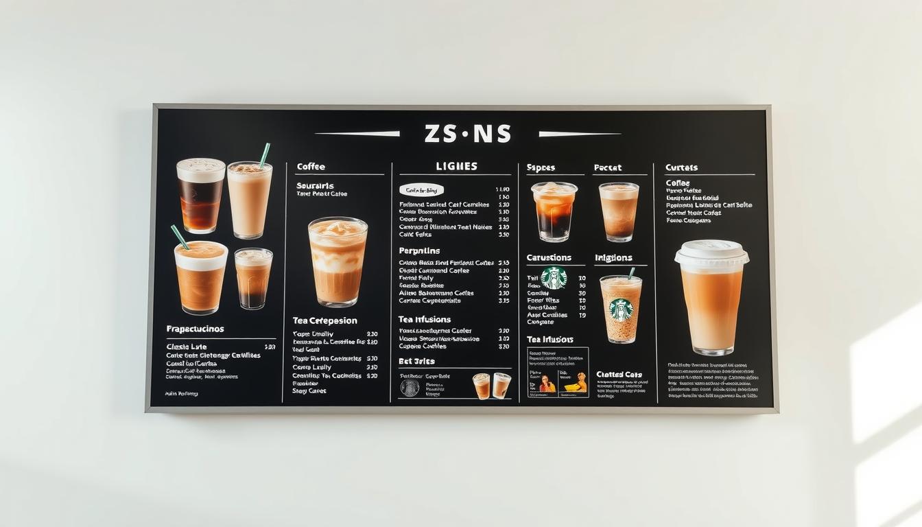 starbucks drinks menu