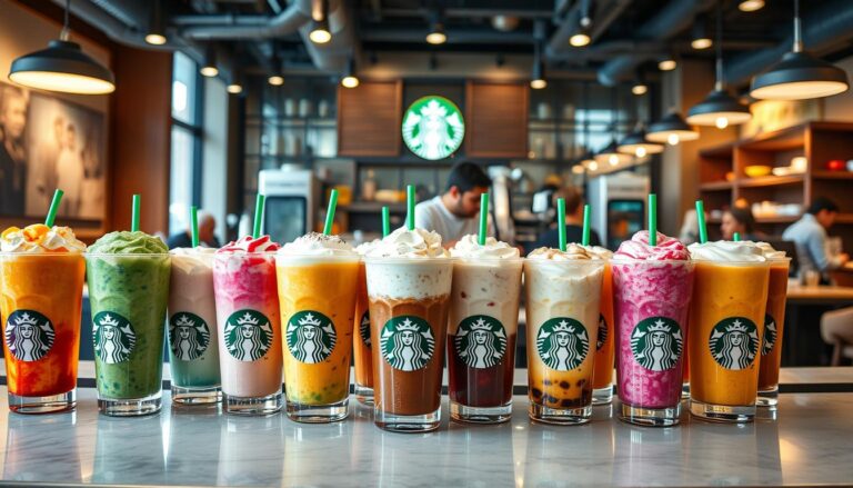 starbucks frappuccino menu