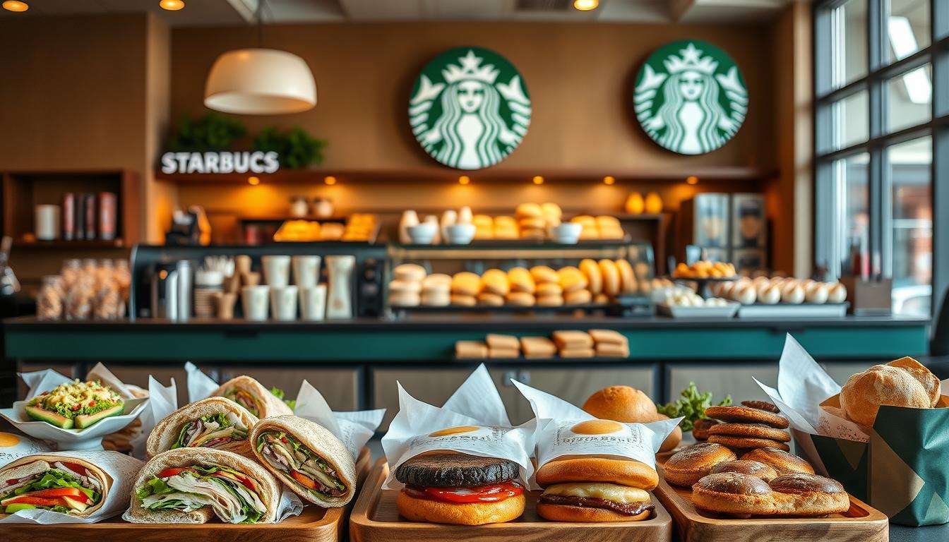 starbucks lunch menu