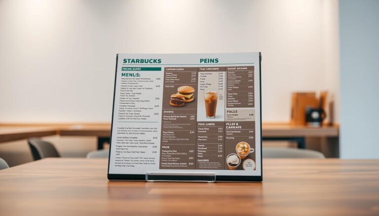 starbucks menu