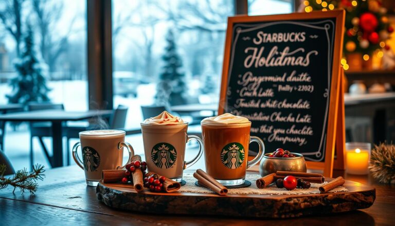 starbucks winter menu